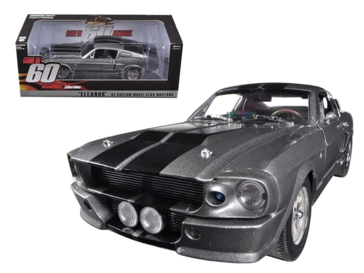 Greenlight Collectibles - 1/18 Gone in 60 Seconds (2000) - 1967 Ford Mustang Eleanor (Diecast Model Car)