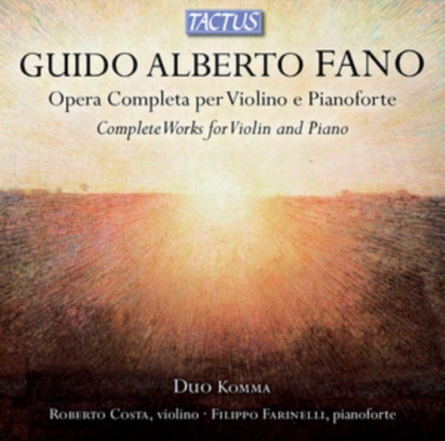 Duo Komma - Fanocomplete Works For Violn (CD)