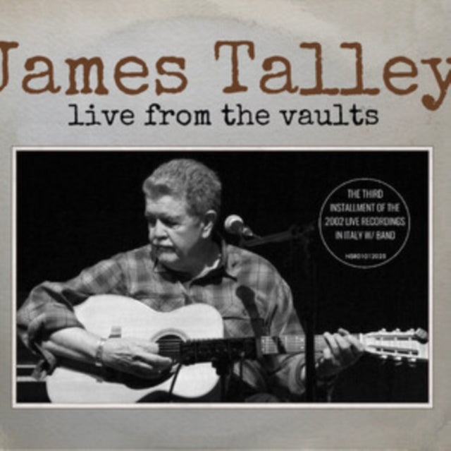 James Talley - Live From The Vaults (CD)