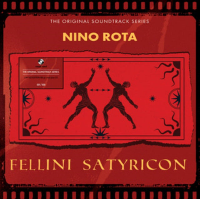 Nino Rota - Fellini Satyricon - Original Soundtrack (Transparent Red Vinyl) (Vinyl + CD)