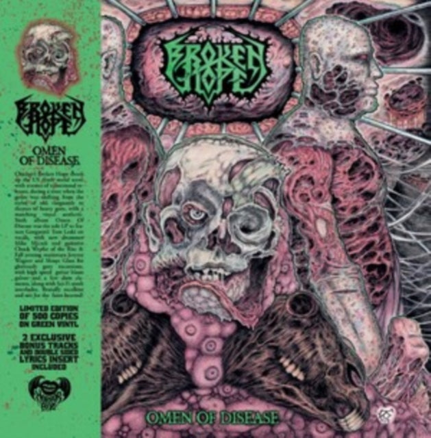 Broken Hope - Omen Of Disease (Green Vinyl) (Vinyl)