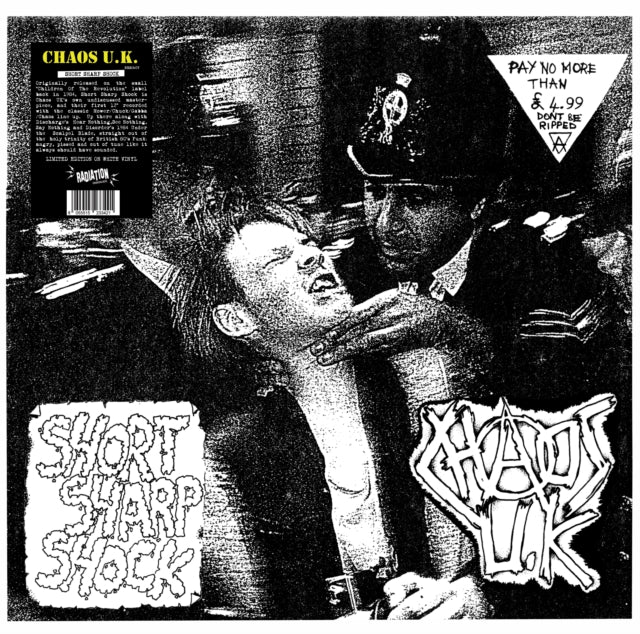 Chaos U.K - Short Sharp Shock (White Vinyl) (Vinyl)
