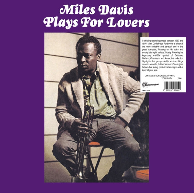 Miles Davis - Plays For Lovers (Numbered Edition) (Clear Vinyl) (Vinyl)