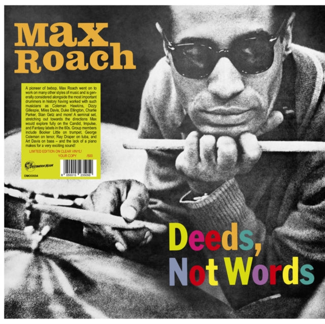 Max Roach Deeds. Not Words (Numbered Edition) (Clear Vinyl) (https://lasgo.dmmserver.com/media/640/80555152/8055515235050.jpg)