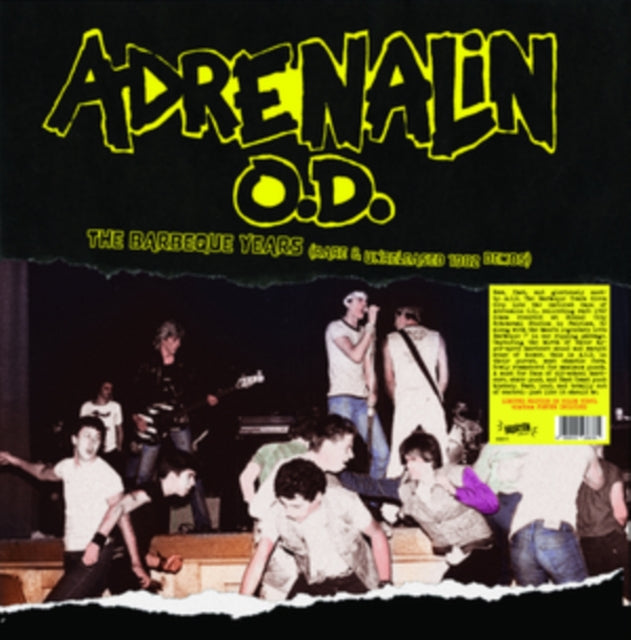 Adrenalin O.D. - The Barbeque Years (Rare & Unreleased 1982 Demos) (Coloured Vinyl) (Vinyl)