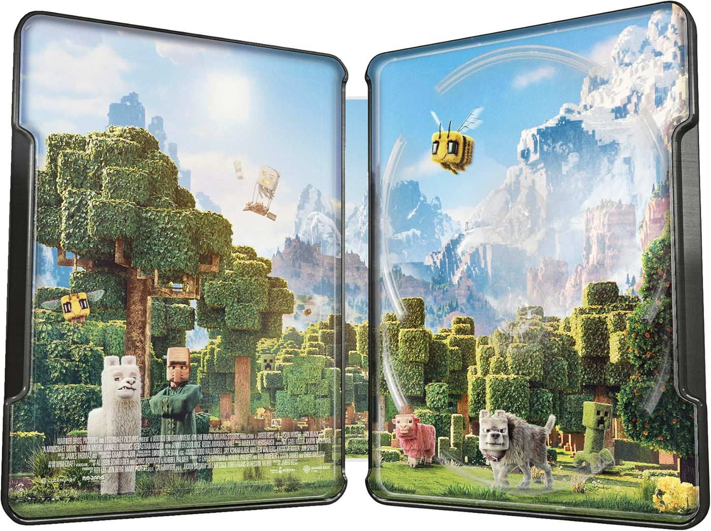 A Minecraft Movie - Steelbook) Nscn (Blu-ray 4K)