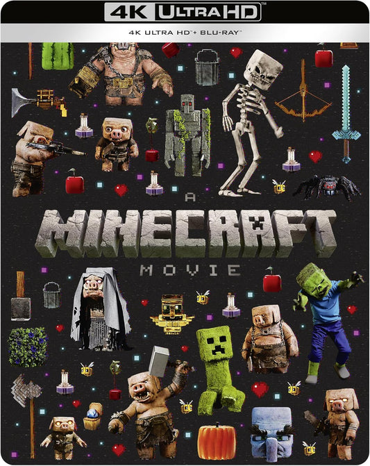 Minecraft Movie (Steelbook) Clctr (Blu-ray 4K)