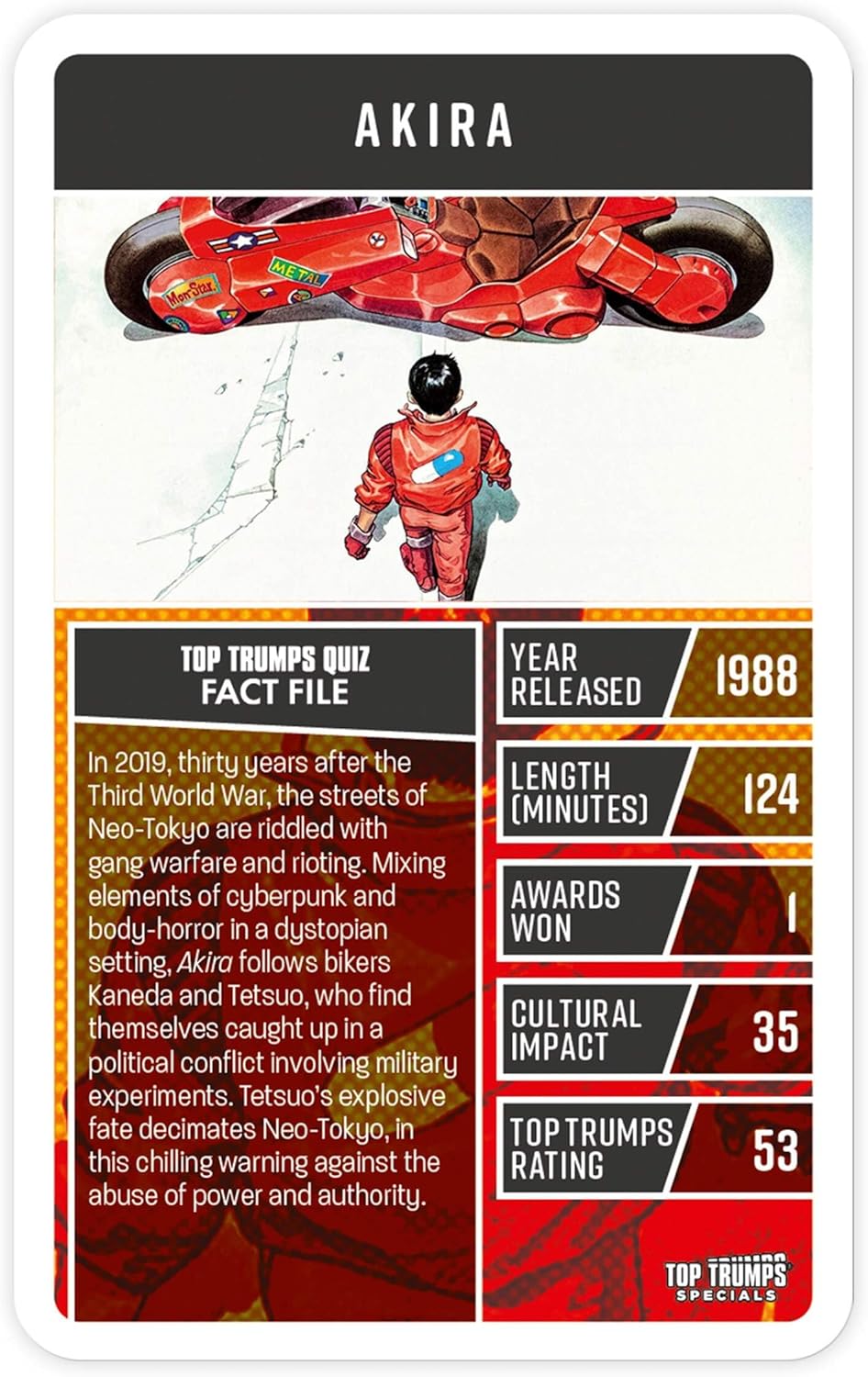 Top Trumps Card Game Specials Anime Top Trumps Card Game Specials
