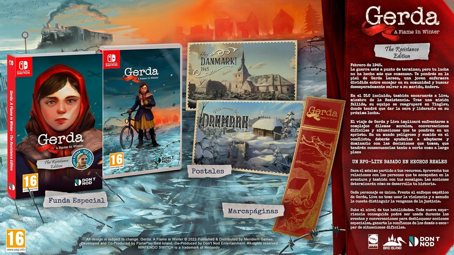 Gerda: A Flame In Winter (The Resistance Edition) (Nintendo Switch)