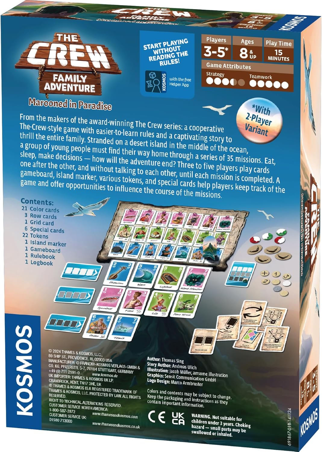 The Crew: Family Adventure - Marooned In Paradise (Card Games)