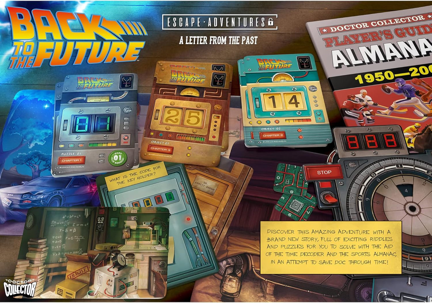 Back To The Future - A Letter From The Past: Escape Adventures (Board Games)