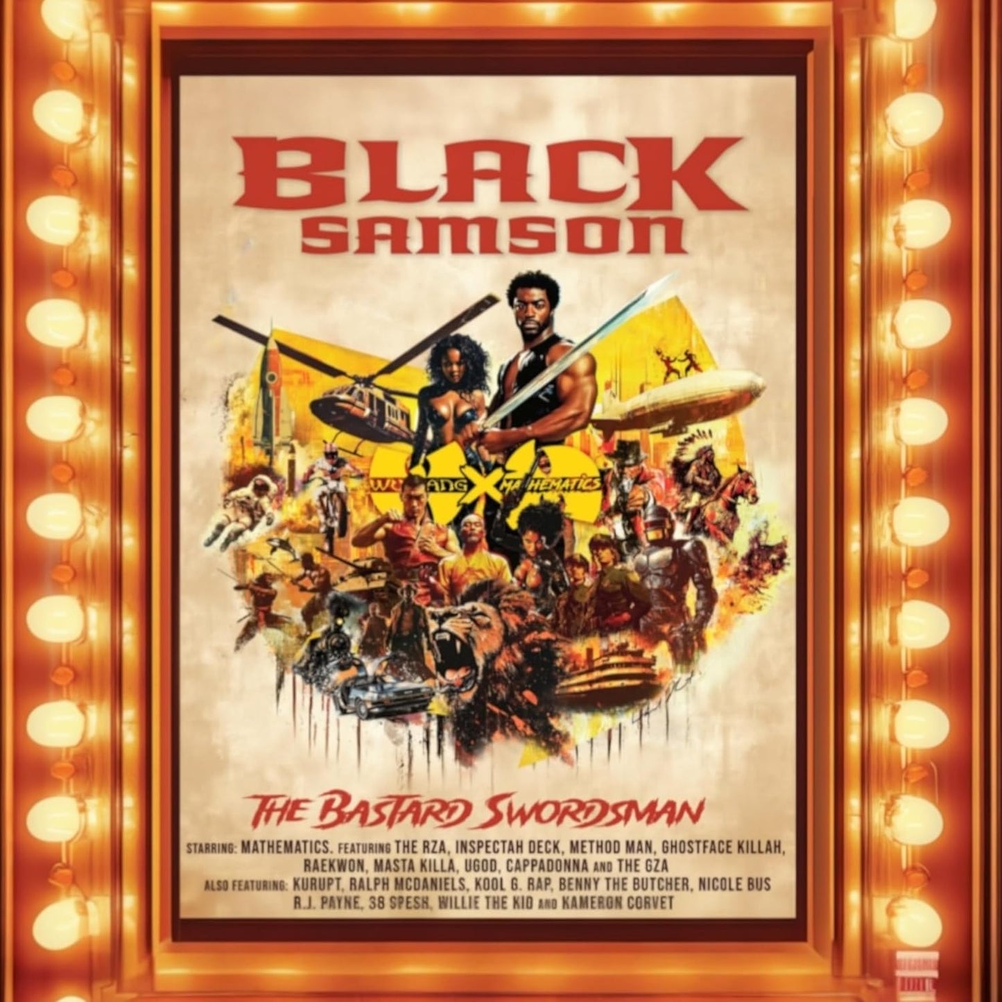 Wu-Tang Clan & Mathematics - Wu-Tang X Mathematics Presents Black Samson / The Bastard Swordsman (The Saga Continues Collection) (Vinyl)