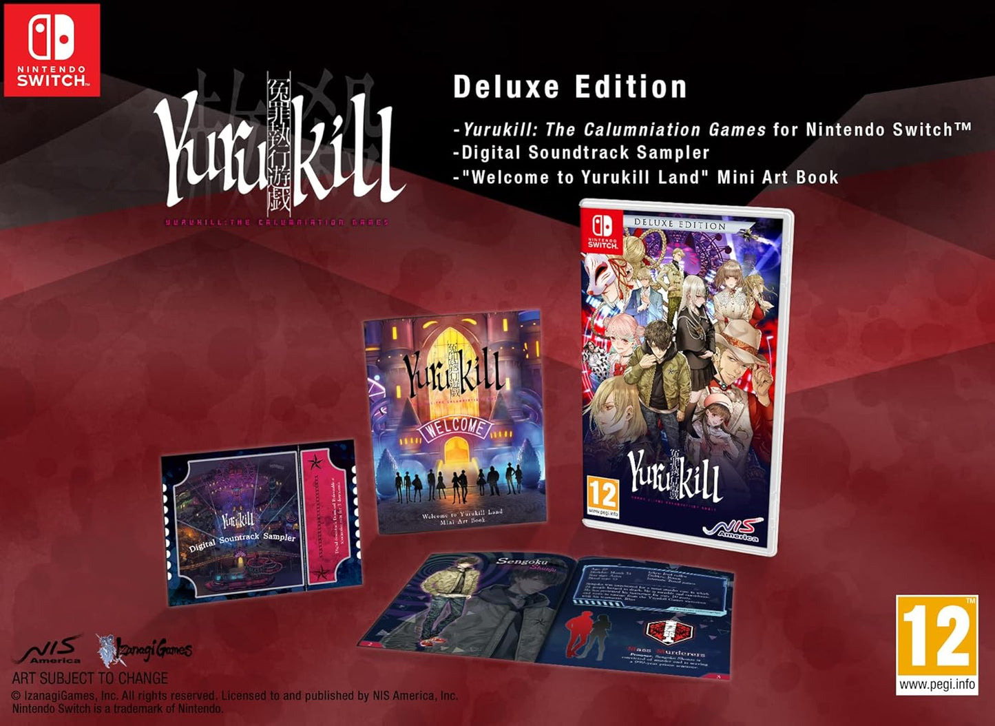 Yurukill: The Calumniation Games - Deluxe Edition (Nintendo Switch)