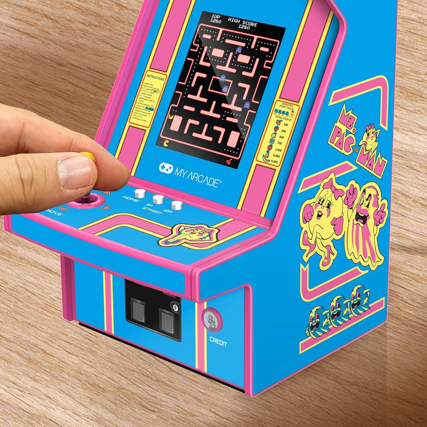 My Arcade - Micro Player PRO Ms. Pac-Man (Retro Portable Gaming System)