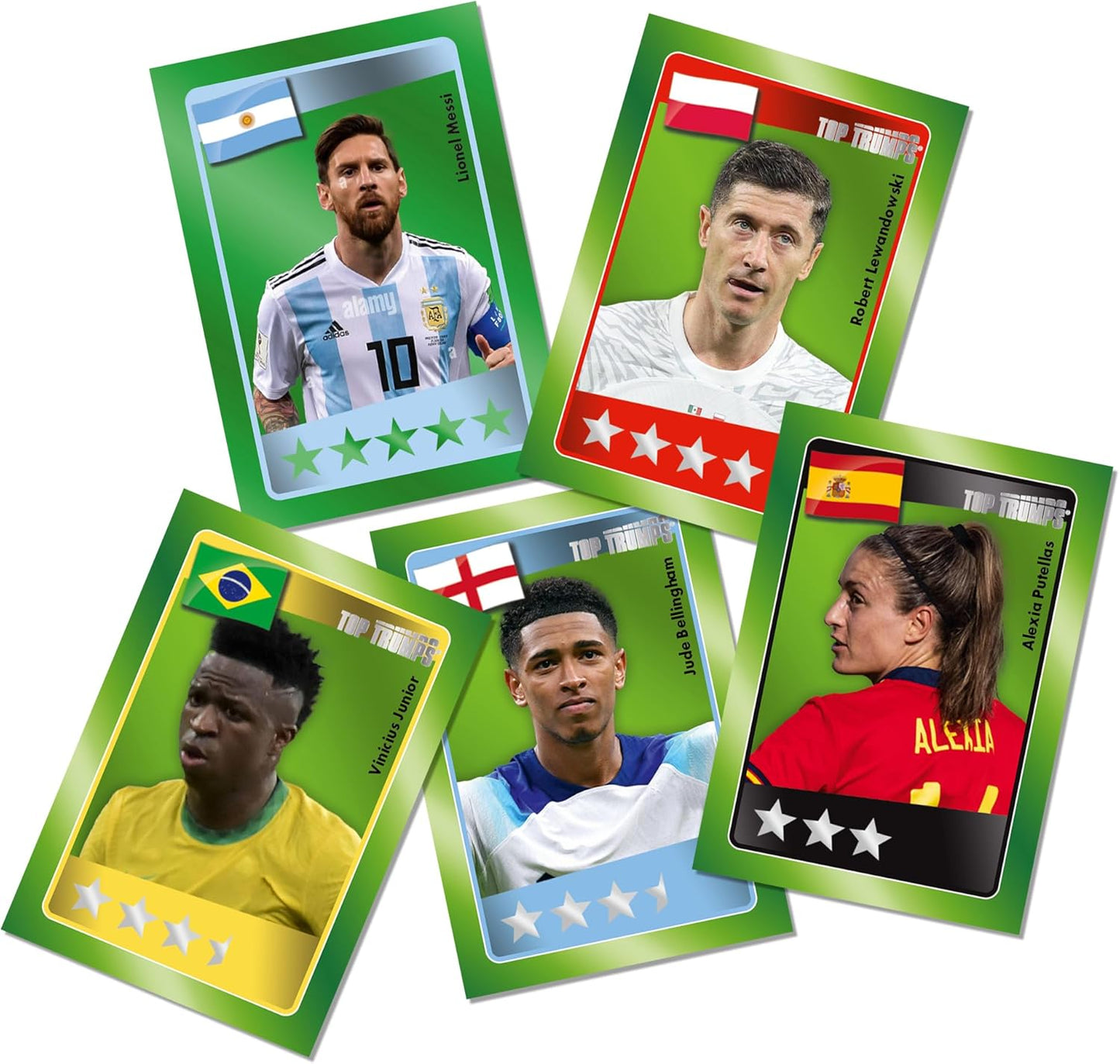 Top Trumps Match - World Football Stars Green 2024