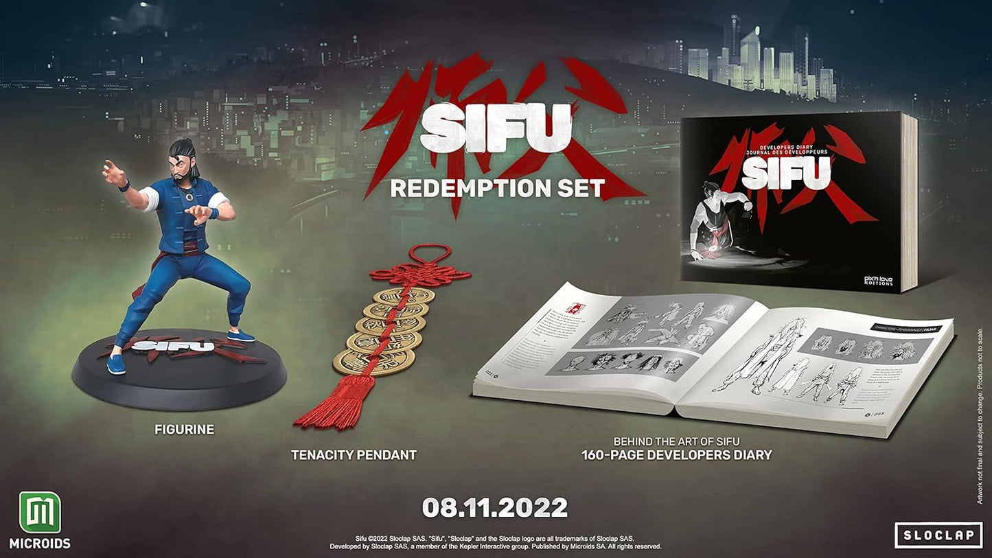 SIFU Redemption Set - Collector's Edition (Game Not Included) (PC/PS5/PS4/Nintendo Switch)