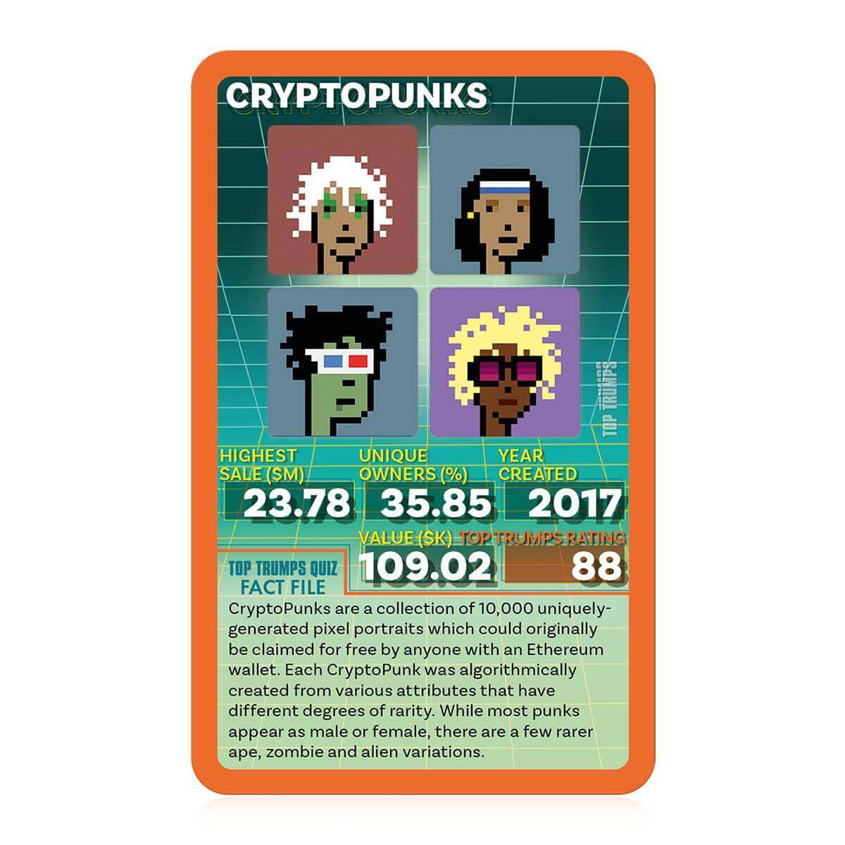 Top Trumps Card Game Specials Gen Z - Trends of NFTs