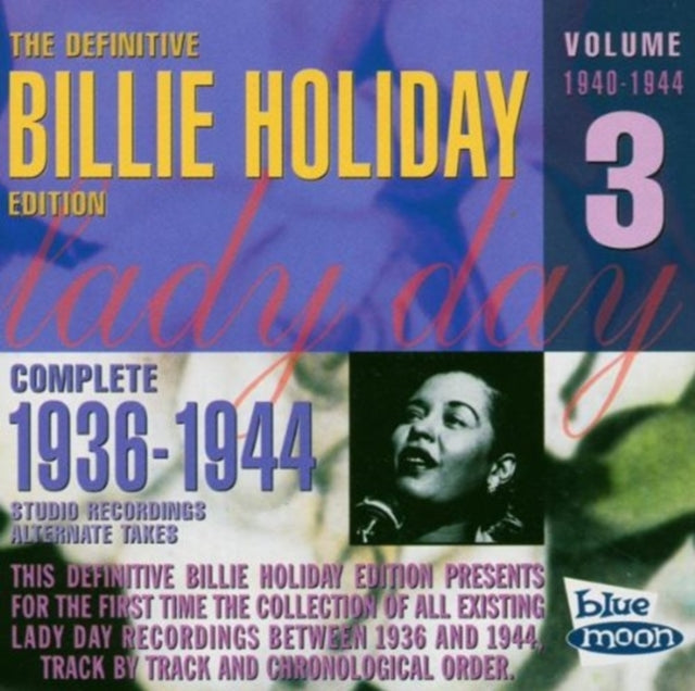 Billie Holiday - Complete 1936-1944 / 3 (CD)