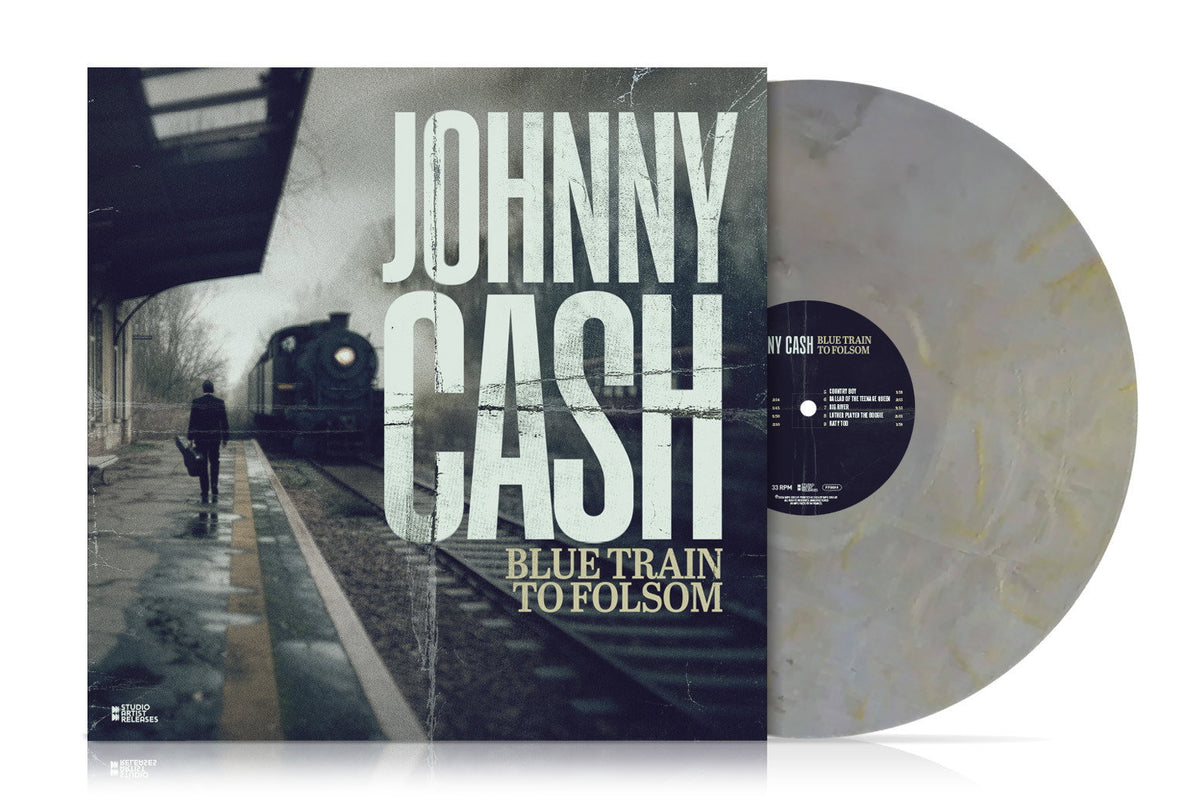 Johnny Cash - Johnny Cash: Blue Train To Folsom (Marbled Transparent Vinyl) (Vinyl)