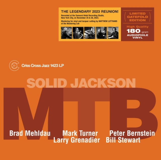 M.T.B. (Brad Mehldau / Mark Turner / Peter Bernstein) - Solid Jackson (Vinyl)