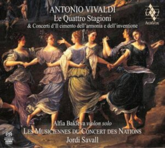 Alfia Bakieva / Les Musiciennes Du Concert Des Nations / Jordi Savall - Antonio Vivaldi / Le Quattro Stagioni & Concerti Dll Cimento DellArmonia E DellInvenzione (SACD)