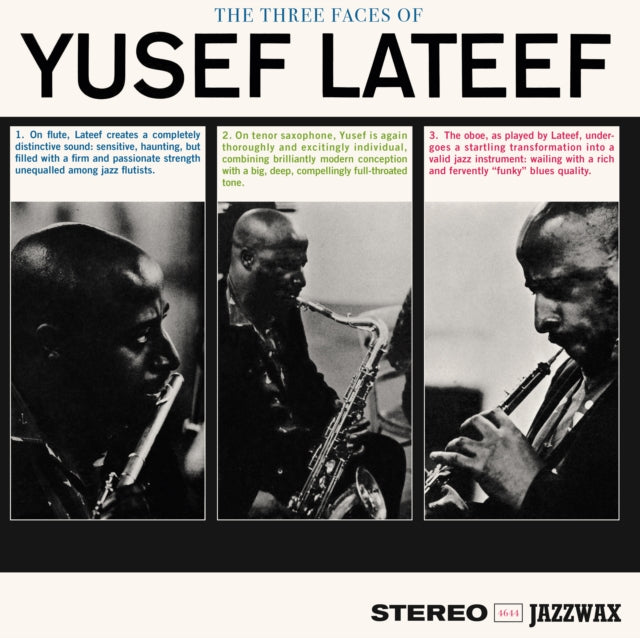 Yusef Lateef - The Three Faces Of Yusef Lateef (+2 Bonus Tracks) (Limited Edition) (Vinyl)