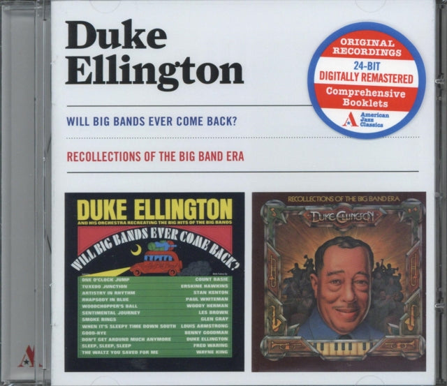 Duke Ellington - Will Big Bands Ever Come Back? / Recollections Of The Big Band Era (CD)