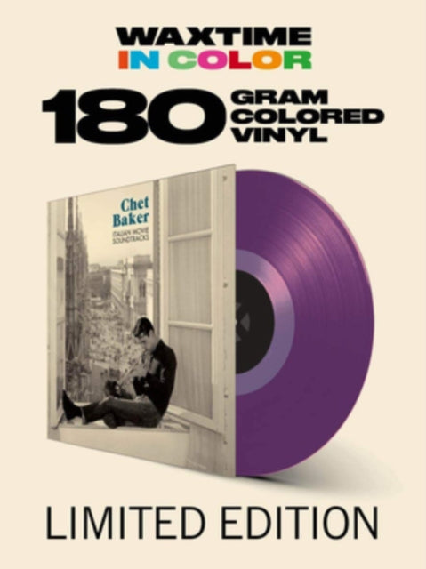 Chet Baker - Italian Movie Soundtracks (Limited Transparent Purple Vinyl) (Vinyl)
