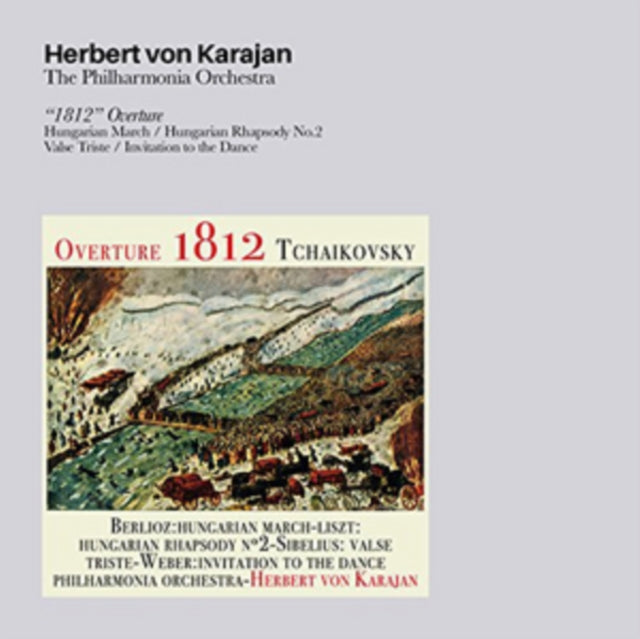 Herbert Von Karajan - 1812 Overture / Hungarian March / Hungarian Rhapsody #2/ Valse Triste / Invitation To Dance (CD)