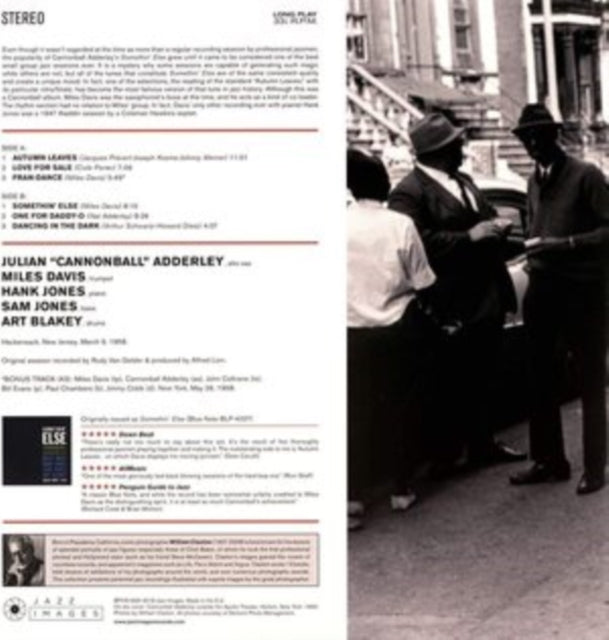 Cannonball Adderley & Miles Davis - Somethin Else (Deluxe Edition) (Vinyl)