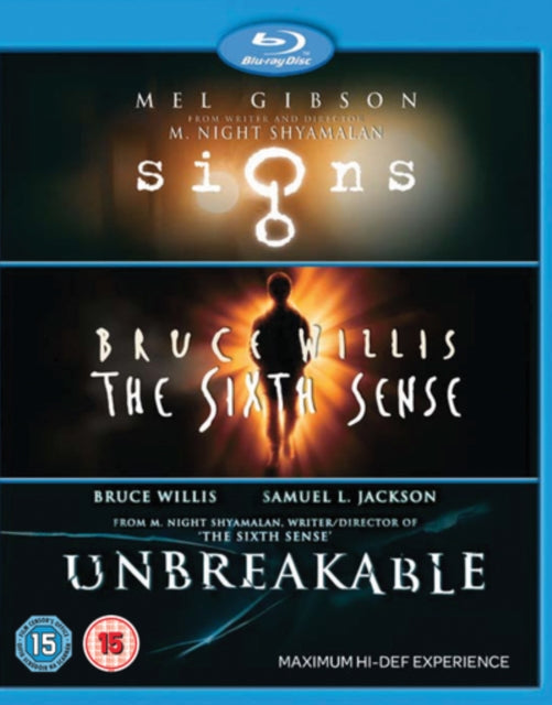 M Night Shyamalan Triplepack (Blu-ray)
