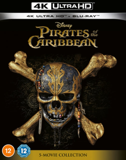 Pirates Of The Caribbean 1-5 (Blu-ray 4K)