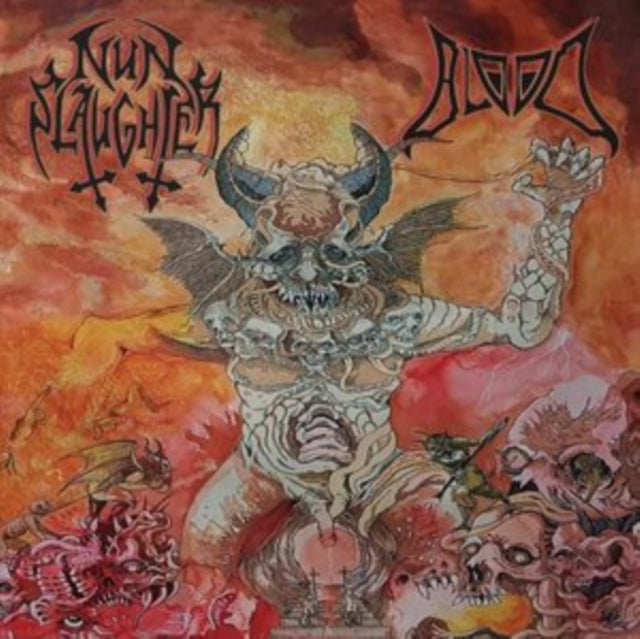Nunslaughter / Blood - Nunslaughter / Blood Split (CD)