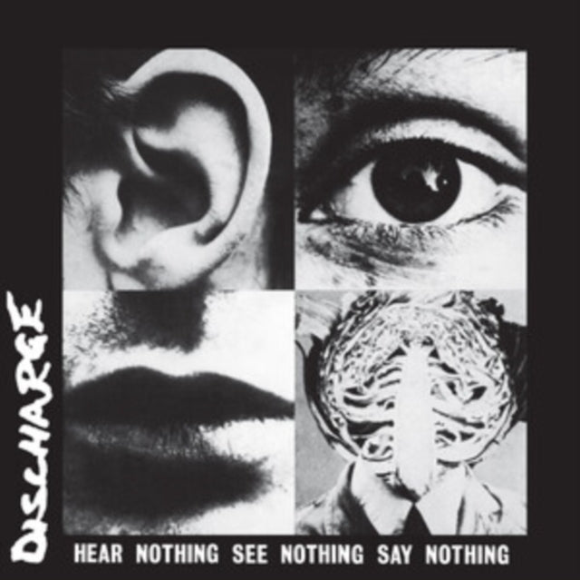 Discharge - Hear Nothing See Nothing Say Nothing (Limited Edition) (Black/White Swirl Vinyl) (Vinyl)