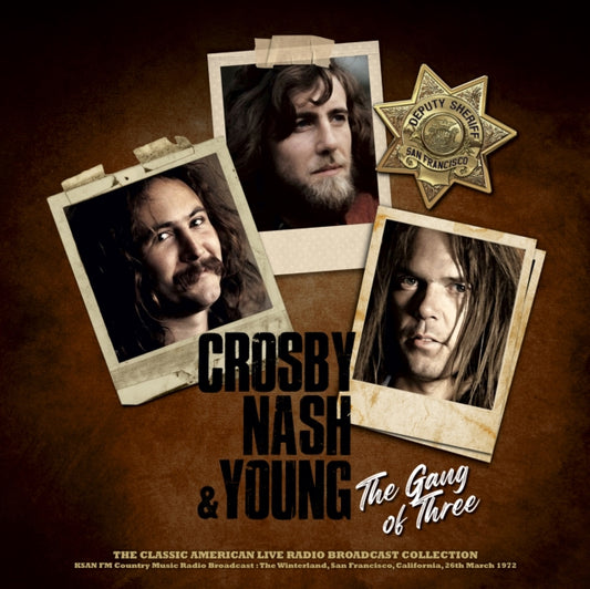 Crosby. Nash And Young - The Gang Of Three (Natural Clear Vinyl) (Vinyl)