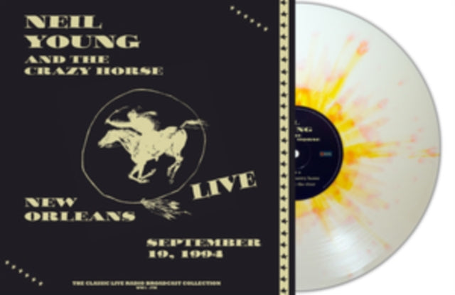 Neil Young And Crazy Horse - Live In New Orleans 1994 (White/Orange Splatter Vinyl) (Vinyl)