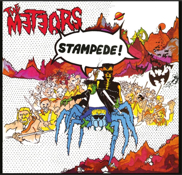 Meteors - Stampede (Sunburst Yellow/Red Vinyl) (Vinyl)