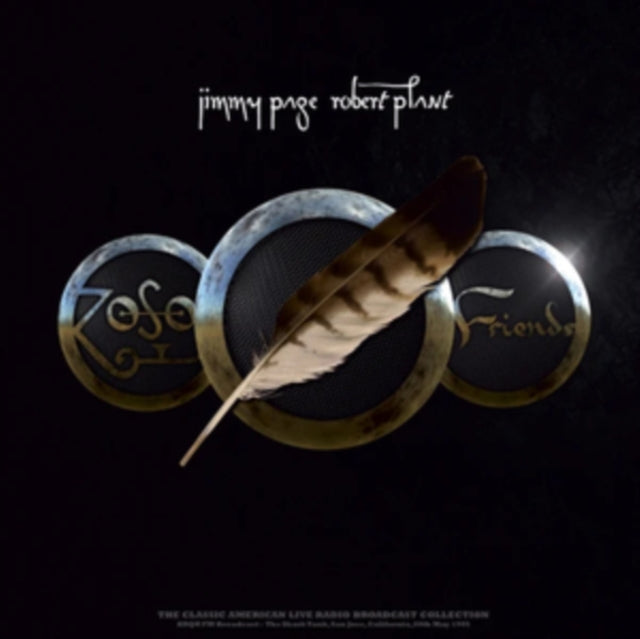 Jimmy Page And Robert Plant - Zoso Friends (Yellow Cloudy Vinyl) (Vinyl)