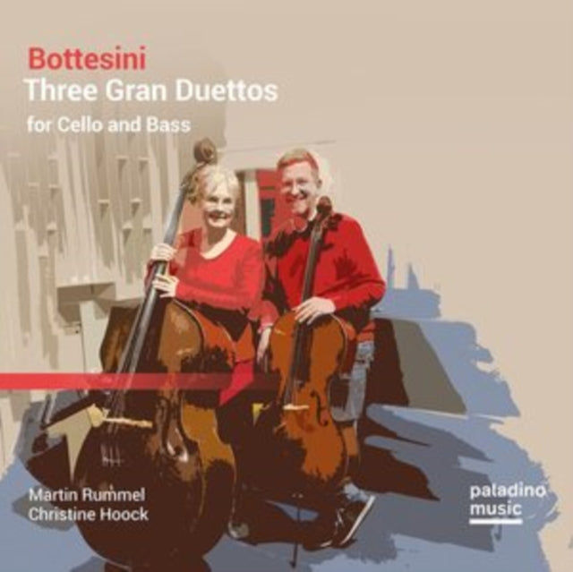 Martin Rummel / Christine Hoock - Bottesini: Three Gran Duettos For Cello And Bass (CD)