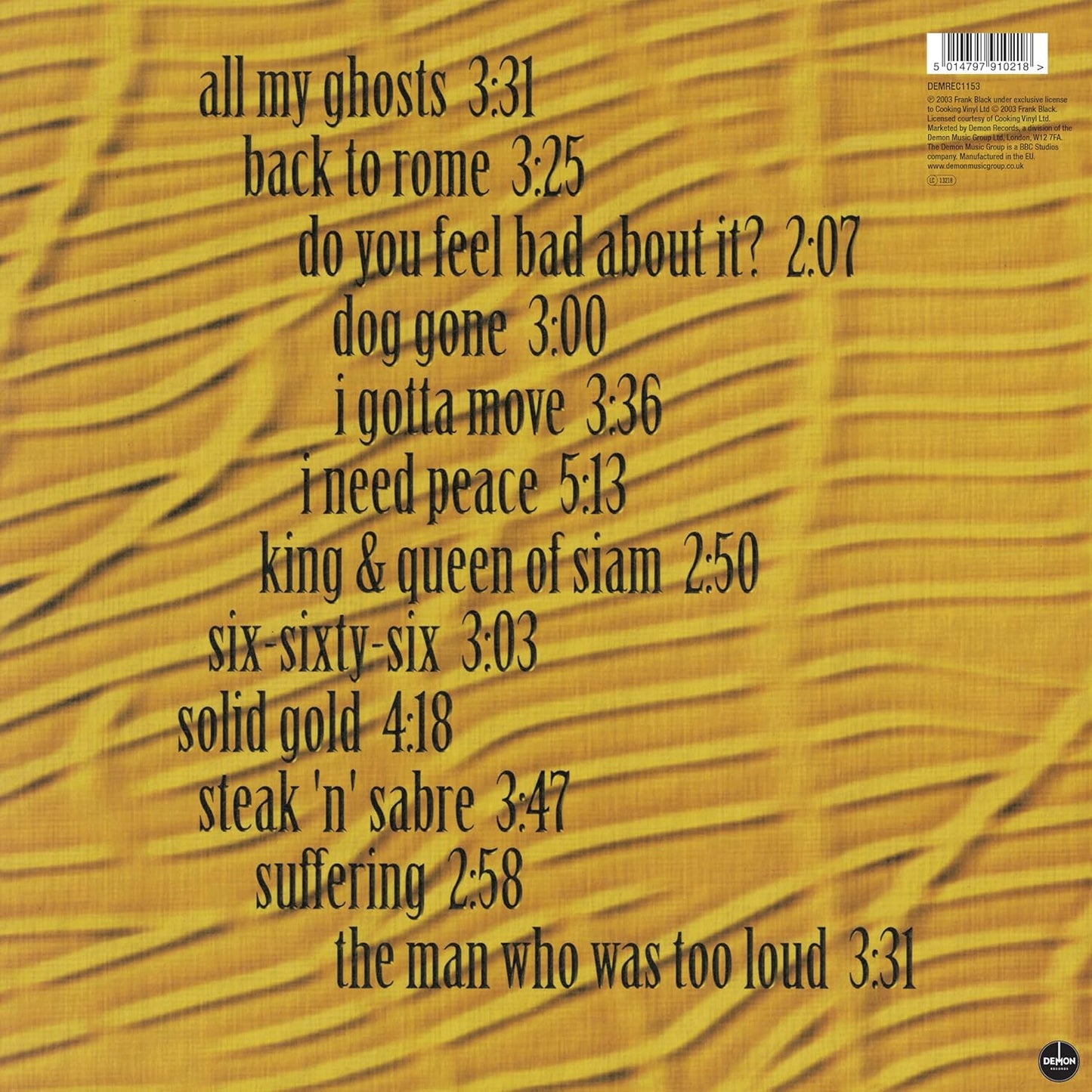 Frank Black & The Catholics - Frank Black And The Catholics (25th Anniversary Half-Speed Master Edition) (Vinyl)