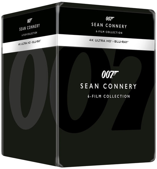 James Bond: Sean Connery 6-Film Collection Library Case (Blu-ray 4K)