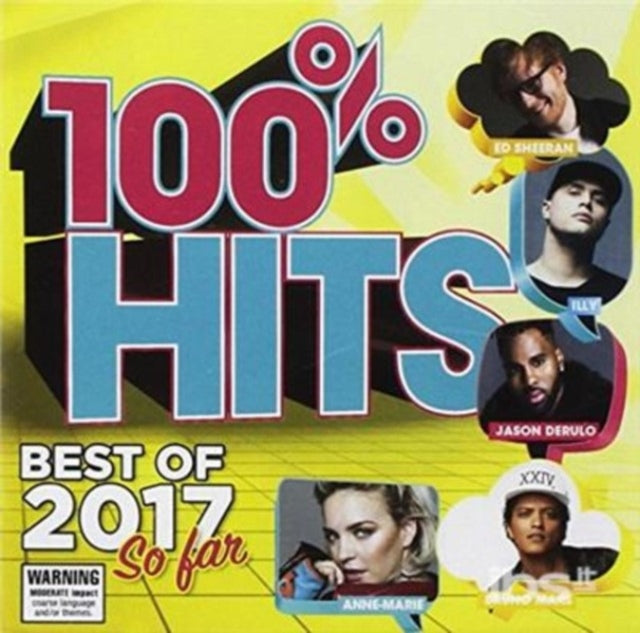 Various Artists - 100% Hits: Best Of 2017 So Far (CD)