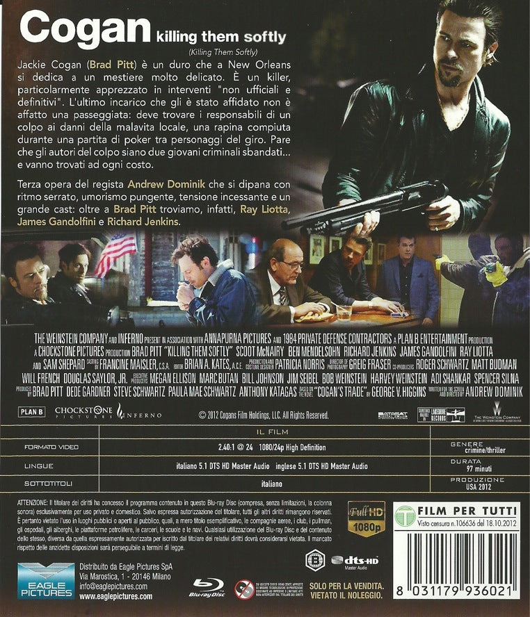 Cogan - Killing Them Softly (2012) (Blu-ray) (Second-Hand)