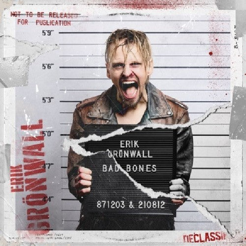 Erik Gronwall - Bad Bones (Red Splatter Vinyl) (Indie Store Only) (Vinyl)