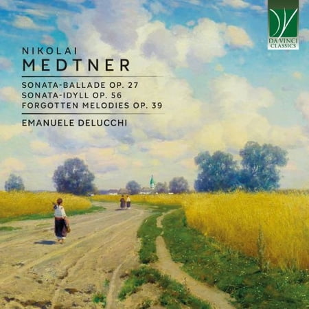 Emanuele Delucchi - Medtner: Sonata-Ballade Op. 27. Sonata-Idyll Op. 56. Forgotten Melodies Op. 39 (CD)