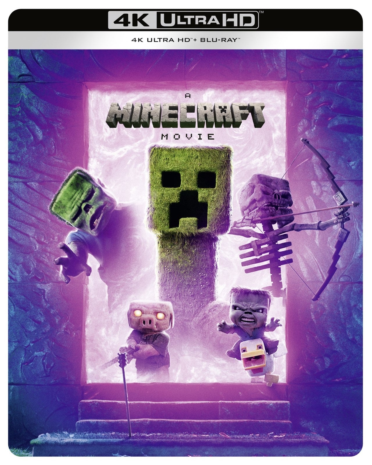 A Minecraft Movie - Portal Steelbook (Blu-ray 4K)