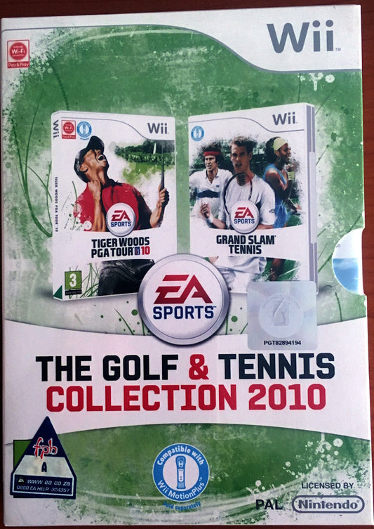 EA Sports - The Golf & Tennis Collection 2010 (Wii) (Ships in 1 Business Day)