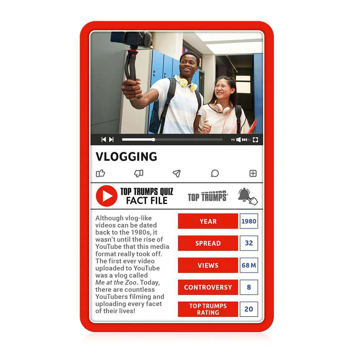 Top Trumps Card Game Specials Gen Z - Trends of YouTube