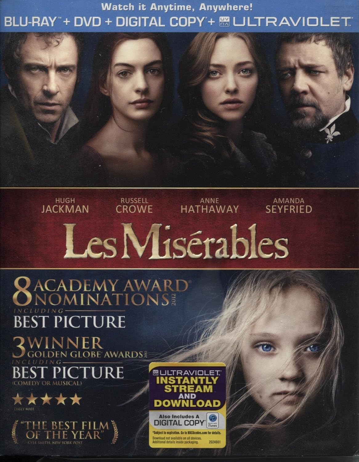 Les Misérables (2012) (Blu-ray) (Second-Hand)