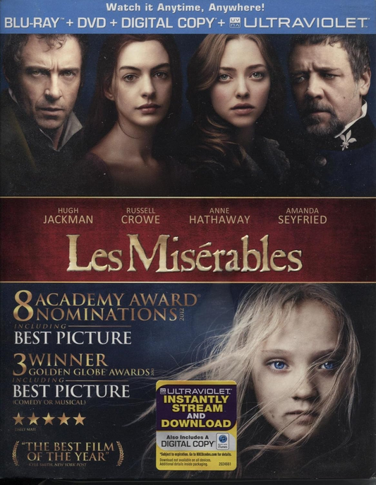 Les Misérables (2012) (Blu-ray) (Second-Hand)